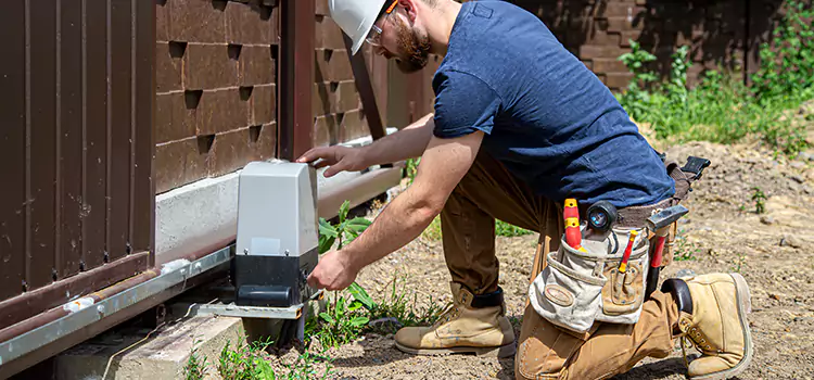 Electric Driveway Gate Installation Kenmore