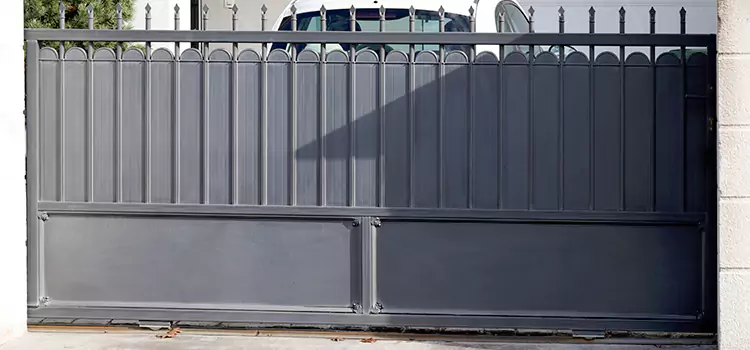 Metal Driveway Gate Installation Kenmore